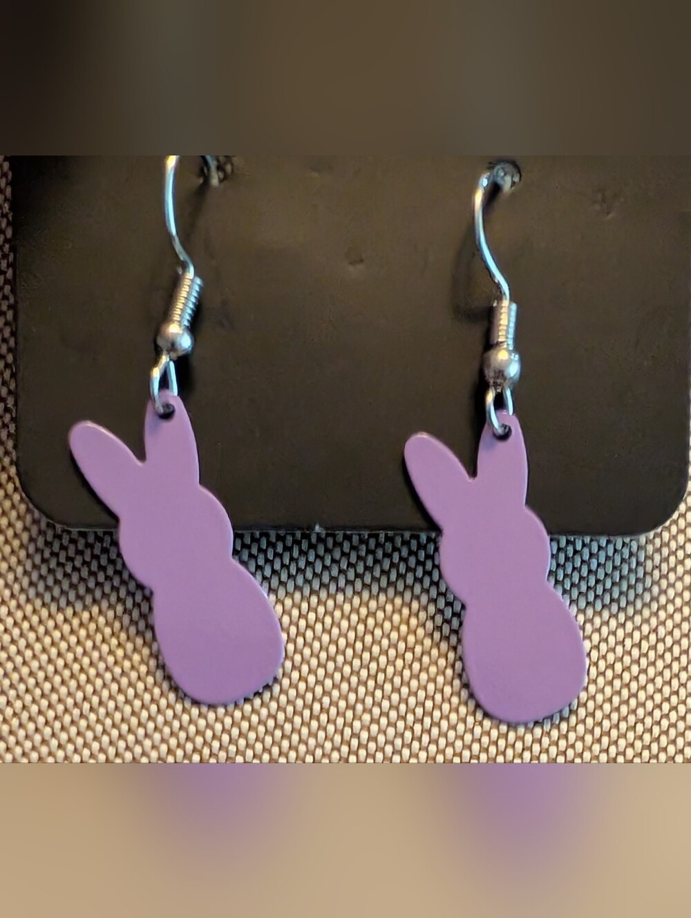 Peeps Earrings - Purple